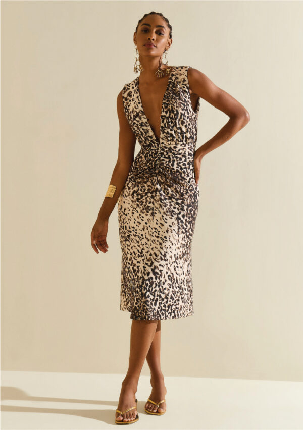 Vestido Morena Rosa Ajustado