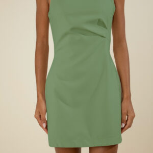 Vestido Morena Rosa Ajustado Verde