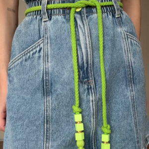 Saia Flor de Lis Jeans