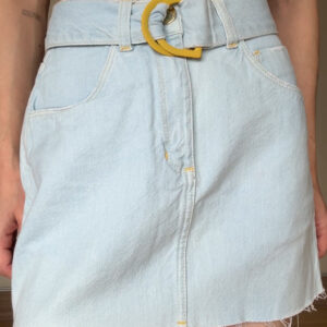 Saia Jeans Curta