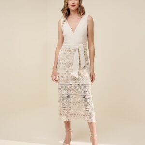 Vestido Flor de Lis Justo Maxi Midi