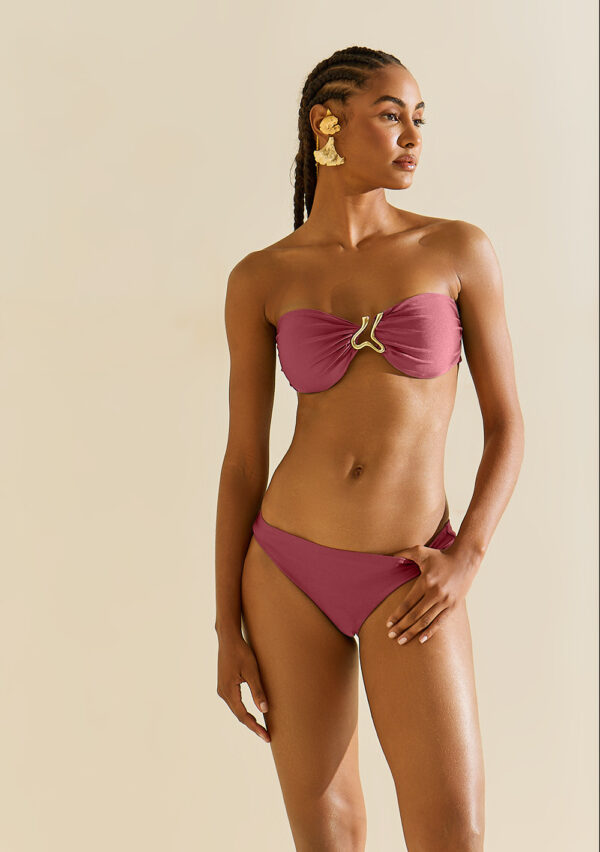 Biquíni Morena Rosa Tomara Que Caia Com Bojo